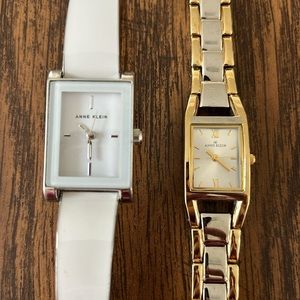 Anne Klein ladies watches. Lot of two.